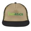 Flat Bill Snapback Trucker Cap Thumbnail